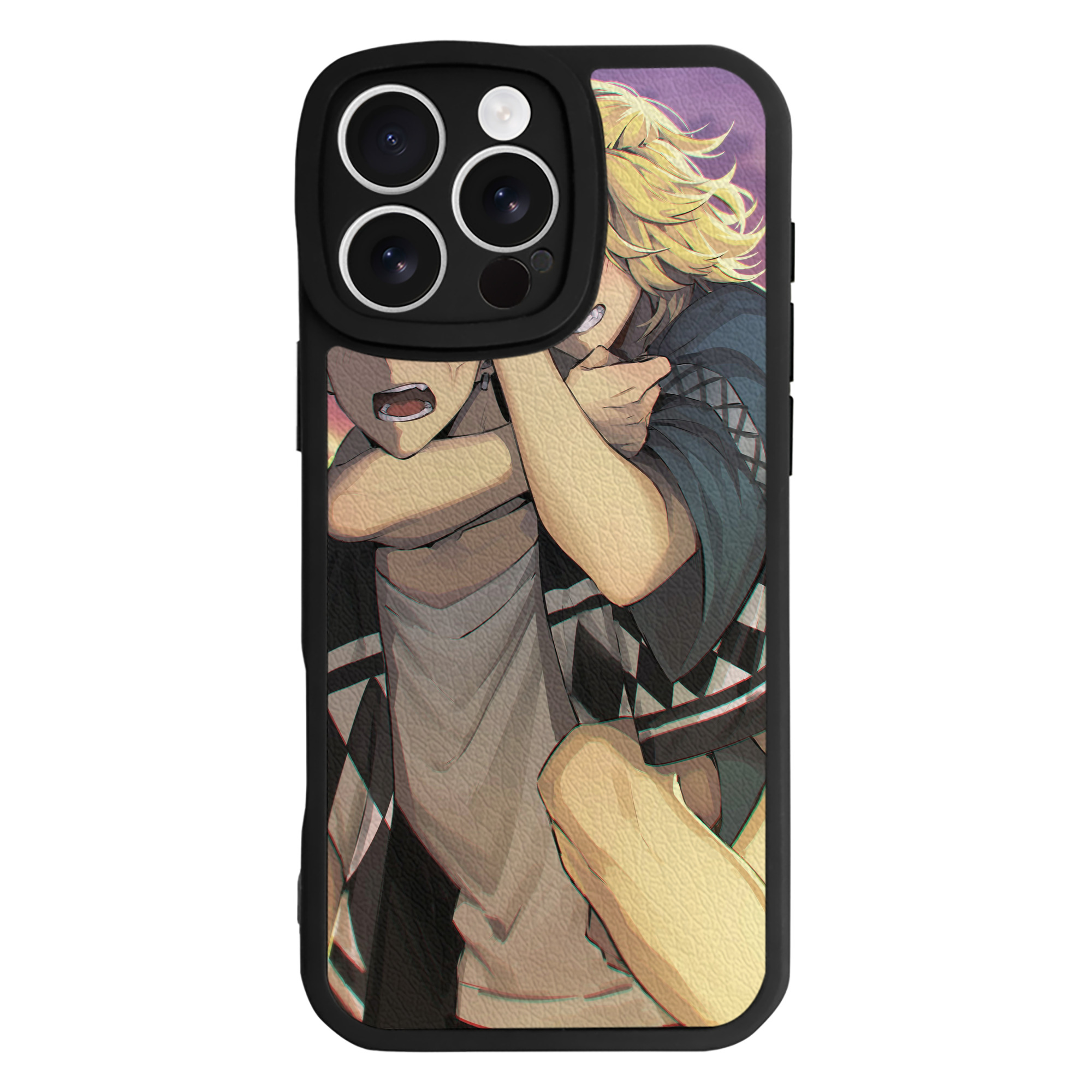 （画像用） 東京リベンジャーズ Tokyo Revengers 【iPhone 16シリーズ対応】シリコンスマホケース（レザー調） 材質：シリコン